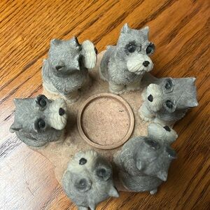 Decorative animal lover candle holder